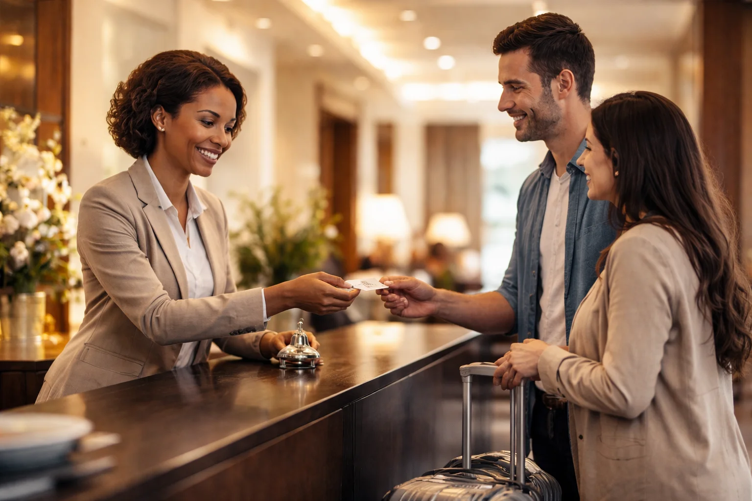 Horeca hotel reception photo